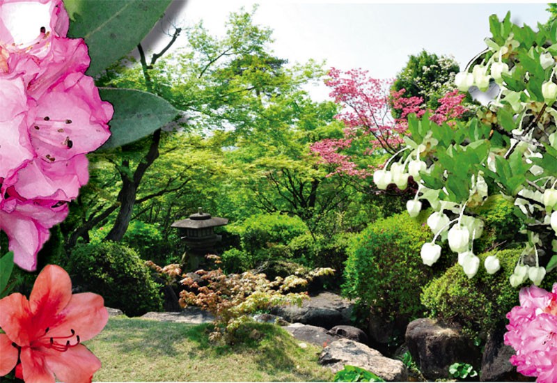 堀江オルゴール博物館 春の庭園開放